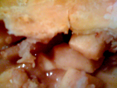 apple pie filling. I did not even like apple pies